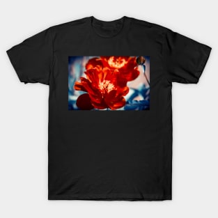 Red Peony Flowers T-Shirt